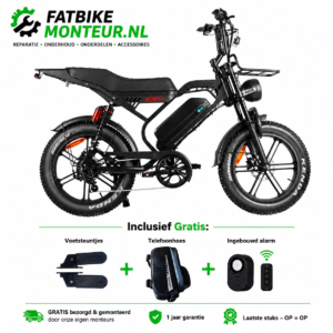 Fatbike S20 Pro 2026 | Zwart All Incl Model  | Gratis Montage en Bezorging