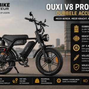 Fatbike OUXI V8 Pro Ultra Max | 2026 Dubbele Accu