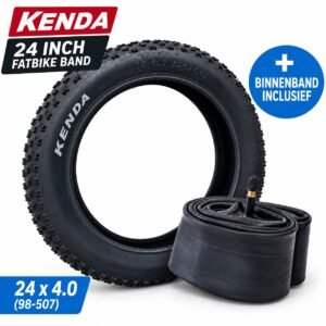 Kenda 24 Inch Fatbike Buitenband + Binnenband – Combideal