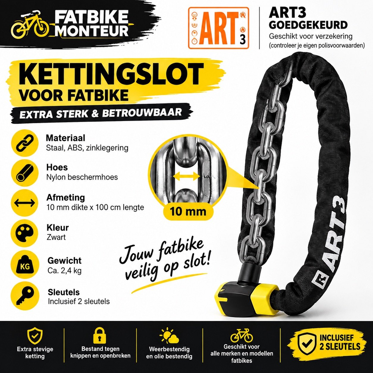 art3 kettingslot