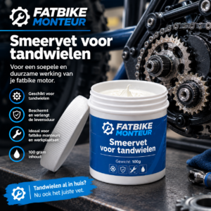 Fatbike Tandwielen Smeer Vet | Motorvet | Universeel