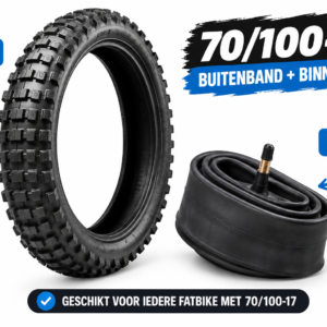 Fatbike Buitenband + Binnenband 70/100-17 | Origineel