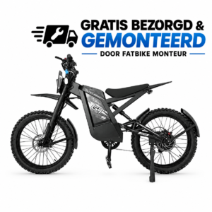 GT2000 OUXI Fatbike | Origineel NFC – Skinny bike Grijs